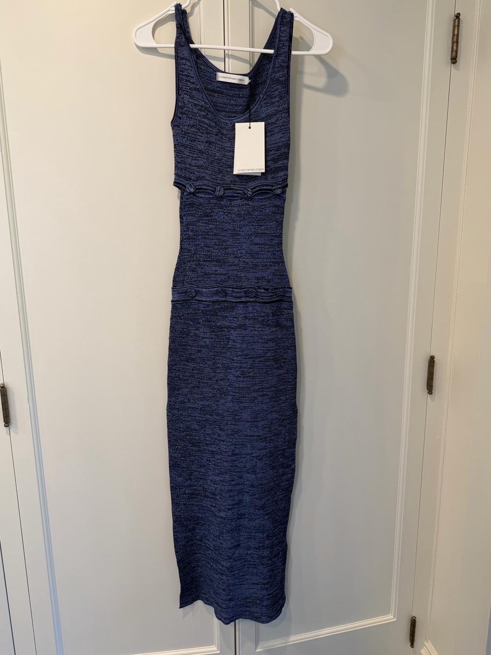 Christopher Esber buttoned-panel knit dress size XS